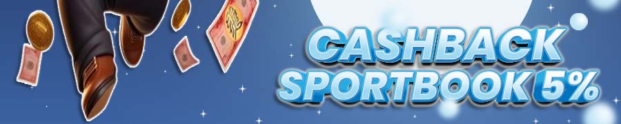 CASHBACK SPORTBOOK 5%